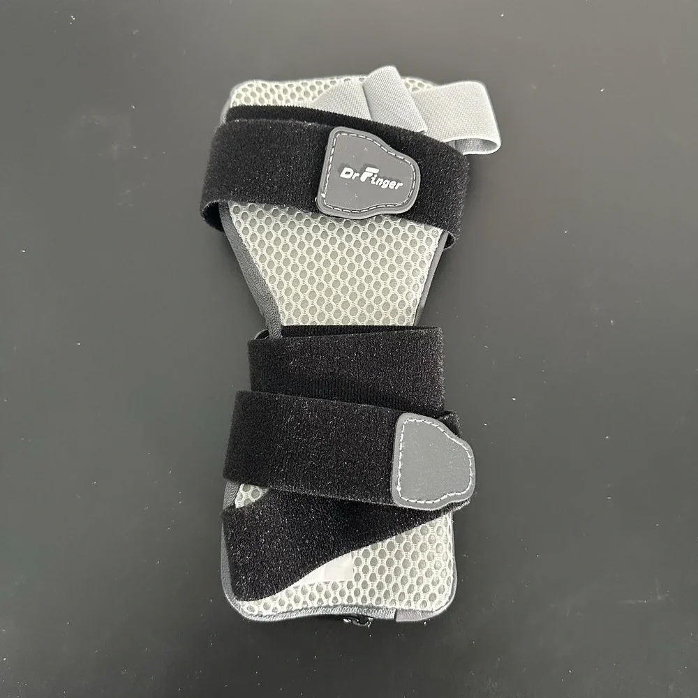 DrFinger Radial Nerve Palsy Splint for Wrist Drop, Adjustable Static Fingers ...